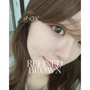 a-eye 1 Day Refined Brown ワンデーリフレア エーアイ リファインドブラウン